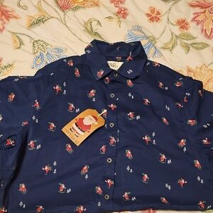 FREE PLANET SANTA SHIRT